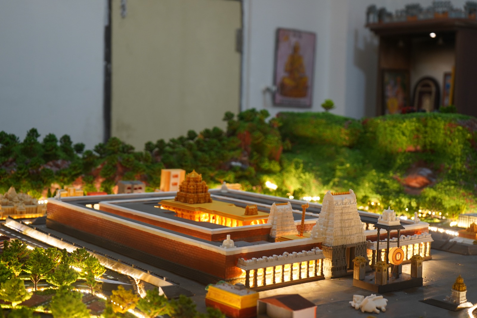 Sri Venkateswara Temple Model